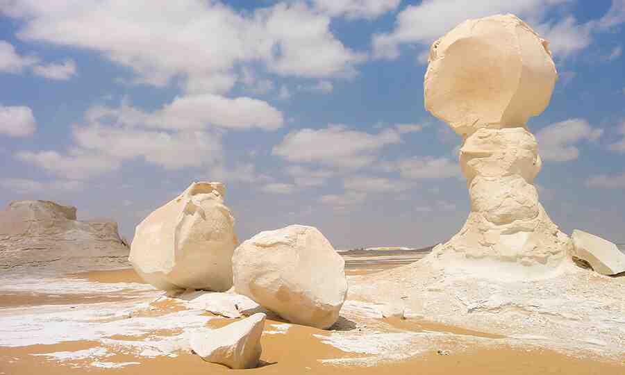 White desert